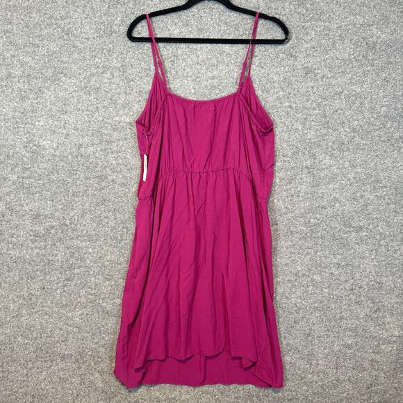 Old Navy Dress Womens XL Pink Sleeveless Mini Dress Lightweight Bohemian NEW - Picture 10 of 11